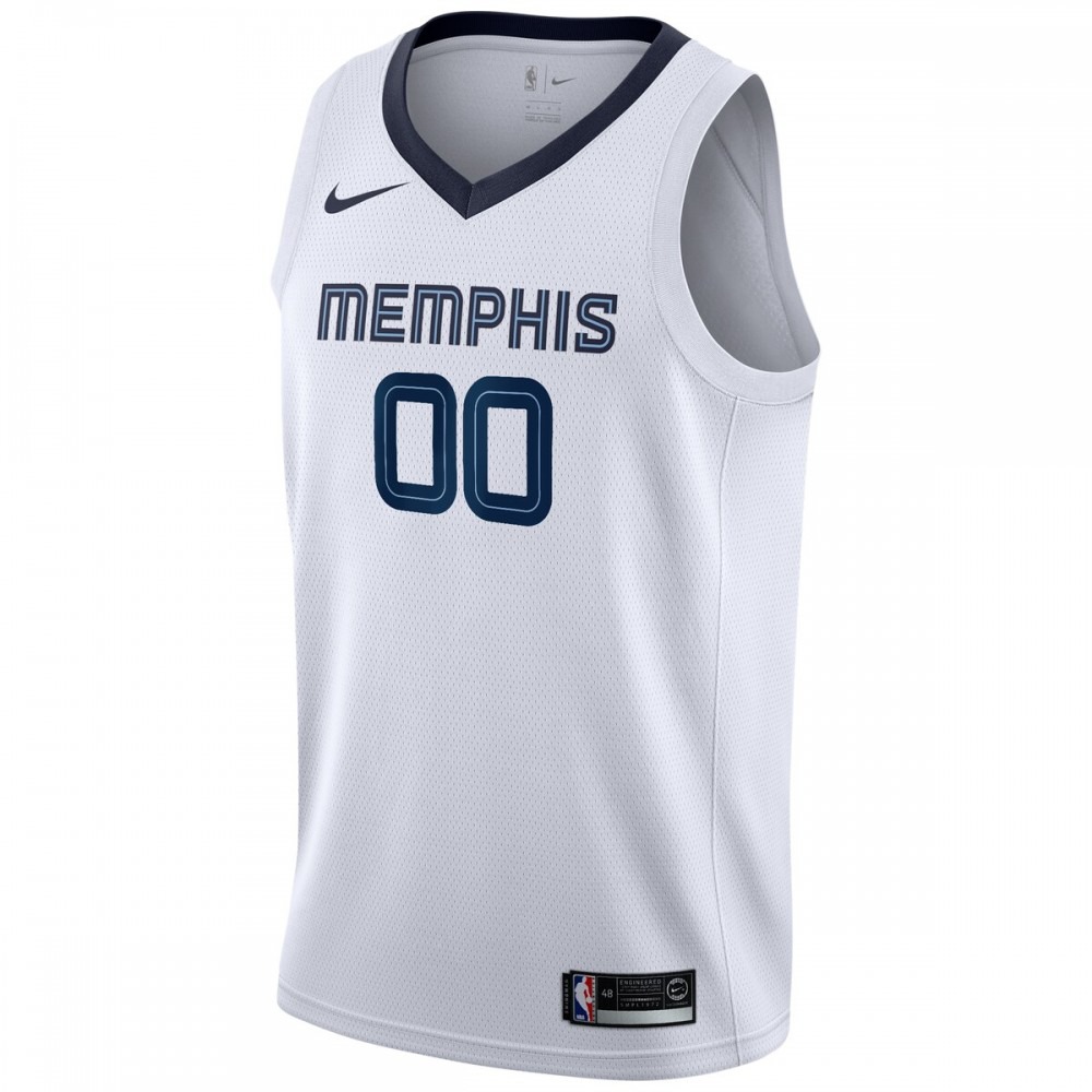 Memphis Grizzlies 2020/21 Swingman Custom Jersey - Association Edition - White-Pro Kit Vault | Brand New 26/27 Sports Jerseys
